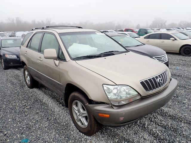 JTJGF10U710115330 - 2001 LEXUS RX 300 GOLD photo 1