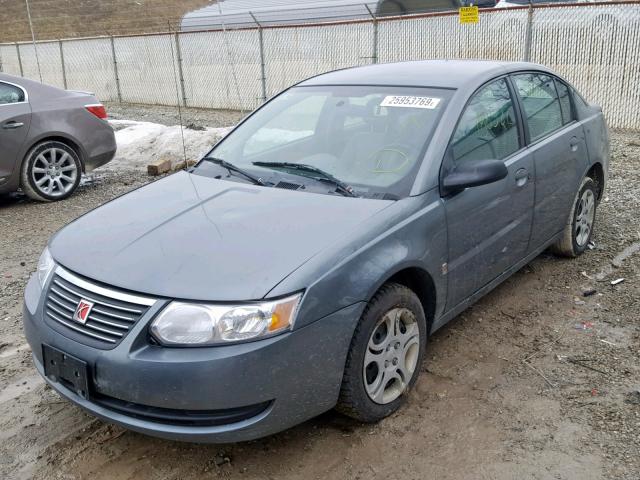 1G8AJ52F75Z138096 - 2005 SATURN ION LEVEL GRAY photo 2