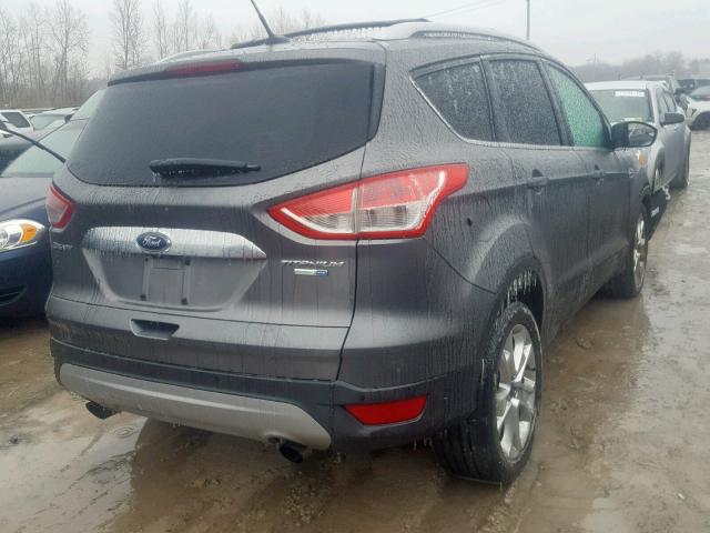 1FMCU9J96EUC18491 - 2014 FORD ESCAPE TIT GRAY photo 4