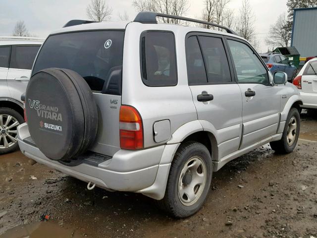 JS3TD62V624154674 - 2002 SUZUKI GRAND VITA SILVER photo 4