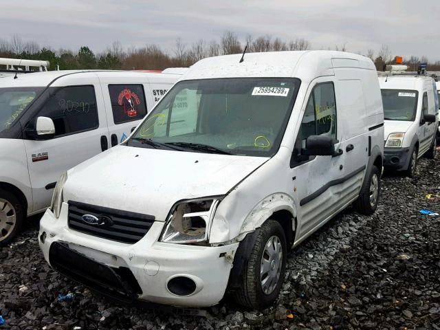 NM0LS7DNXDT168879 - 2013 FORD TRANSIT CO WHITE photo 2