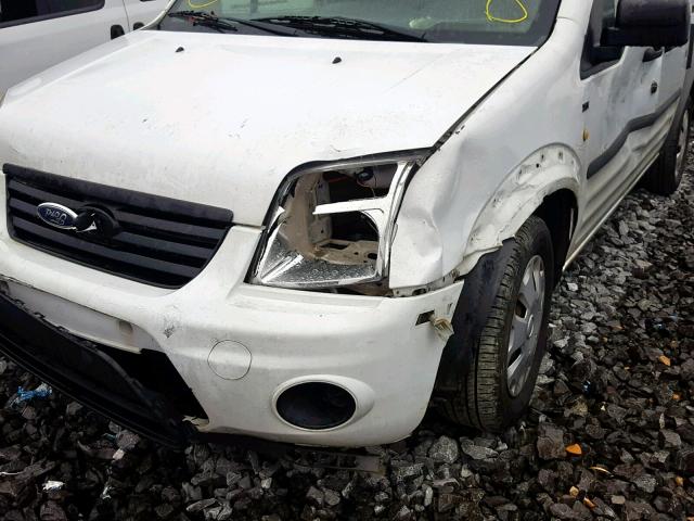 NM0LS7DNXDT168879 - 2013 FORD TRANSIT CO WHITE photo 9