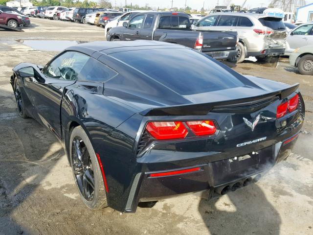 1G1YB2D75G5113853 - 2016 CHEVROLET CORVETTE S BLACK photo 3