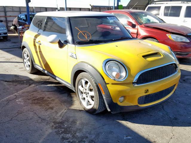 WMWMF73579TW84408 - 2009 MINI COOPER S YELLOW photo 1