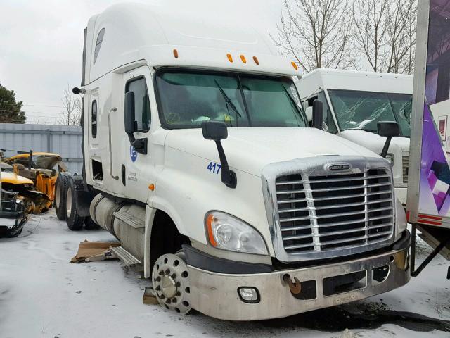 3AKJGLDV9ESFS8665 - 2014 FREIGHTLINER CASCADIA 1 WHITE photo 1