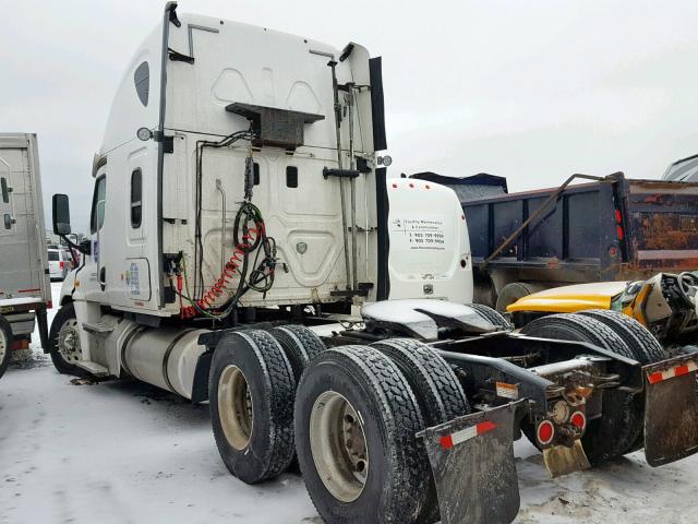 3AKJGLDV9ESFS8665 - 2014 FREIGHTLINER CASCADIA 1 WHITE photo 3