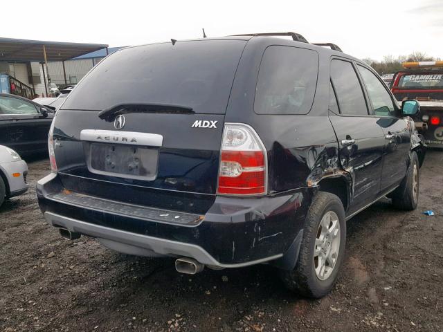 2HNYD18996H527081 - 2006 ACURA MDX TOURIN BLACK photo 4