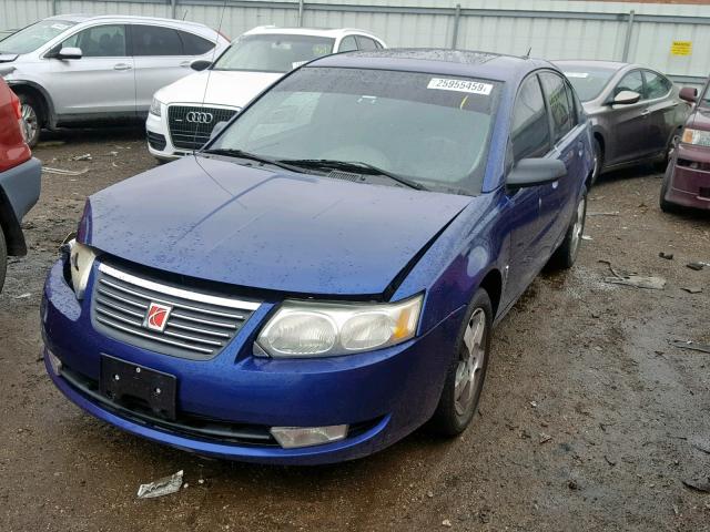 1G8AL55F66Z191010 - 2006 SATURN ION LEVEL BLUE photo 2
