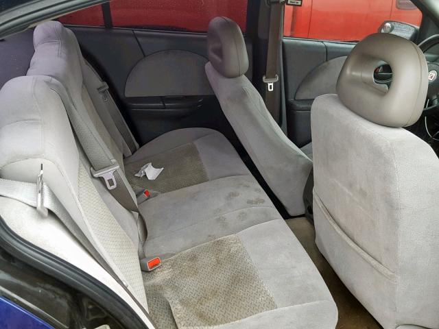 1G8AL55F66Z191010 - 2006 SATURN ION LEVEL BLUE photo 6