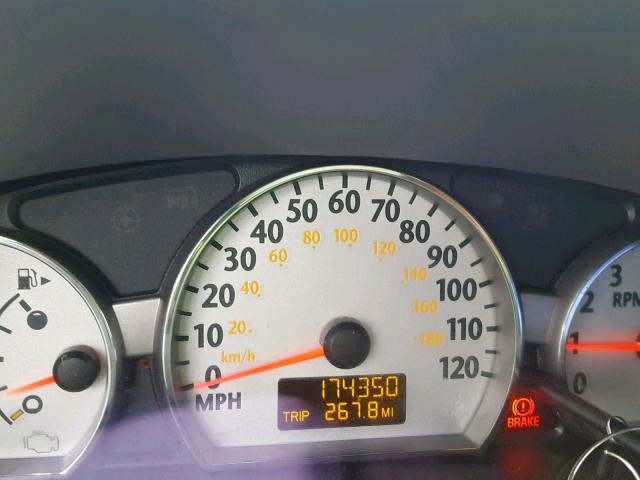 1G8AL55F66Z191010 - 2006 SATURN ION LEVEL BLUE photo 8