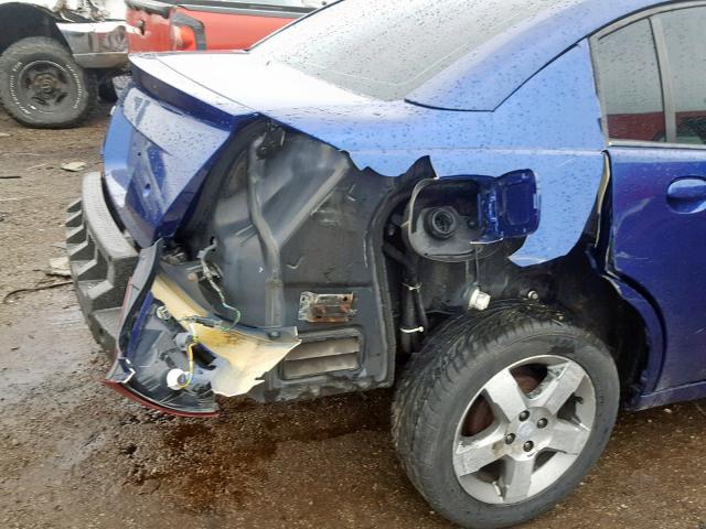 1G8AL55F66Z191010 - 2006 SATURN ION LEVEL BLUE photo 9