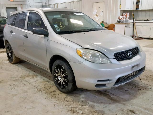 2T1KR32E54C310665 - 2004 TOYOTA MATRIX GRAY photo 1