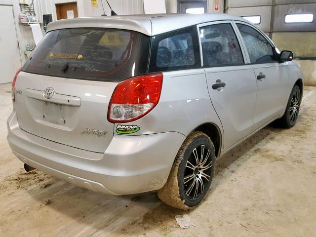 2T1KR32E54C310665 - 2004 TOYOTA MATRIX 灰色 照片 4