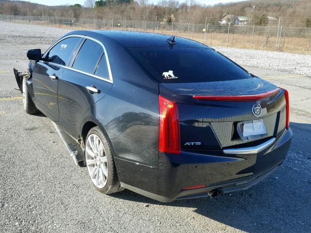 1G6AB5RA5D0119971 - 2013 CADILLAC ATS LUXURY BLACK photo 3