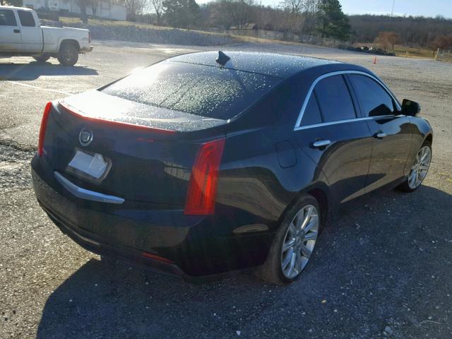 1G6AB5RA5D0119971 - 2013 CADILLAC ATS LUXURY BLACK photo 4