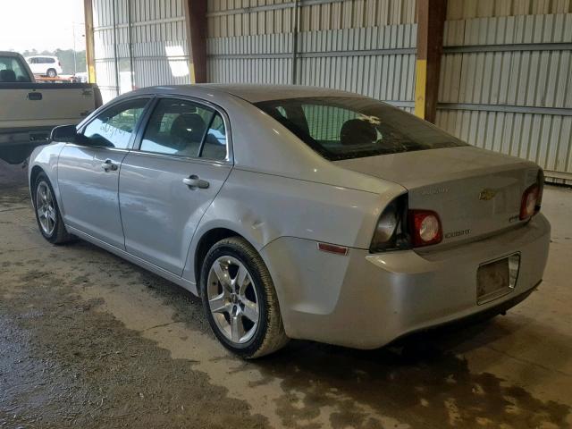1G1ZC5E01AF179189 - 2010 CHEVROLET MALIBU 1LT SILVER photo 3