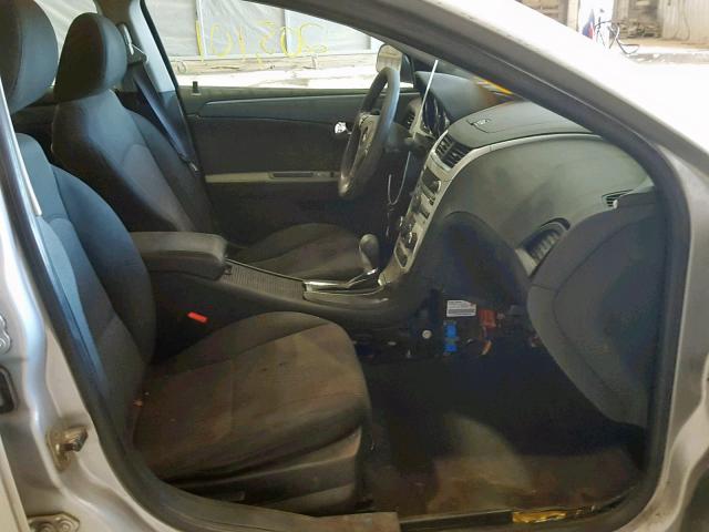 1G1ZC5E01AF179189 - 2010 CHEVROLET MALIBU 1LT SILVER photo 5