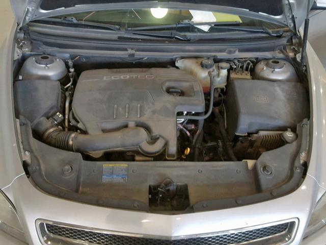 1G1ZC5E01AF179189 - 2010 CHEVROLET MALIBU 1LT SILVER photo 7