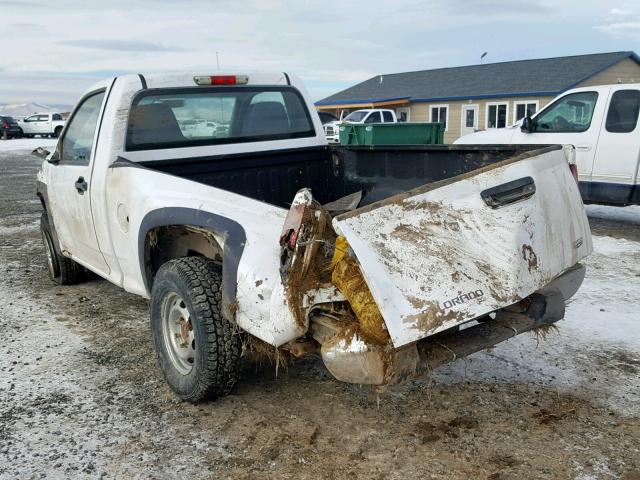 1GCDT146958251346 - 2005 CHEVROLET COLORADO WHITE photo 3