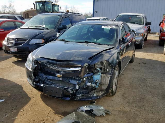 1G1ZC5E00CF358892 - 2012 CHEVROLET MALIBU 1LT გრაფიტი ფოტო 2