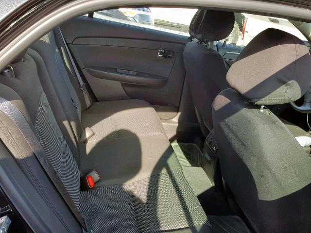 1G1ZC5E00CF358892 - 2012 CHEVROLET MALIBU 1LT გრაფიტი ფოტო 6