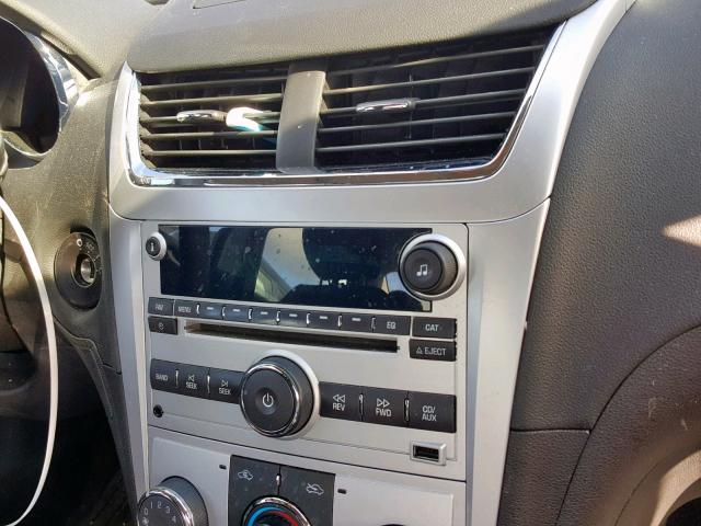 1G1ZC5E00CF358892 - 2012 CHEVROLET MALIBU 1LT გრაფიტი ფოტო 9