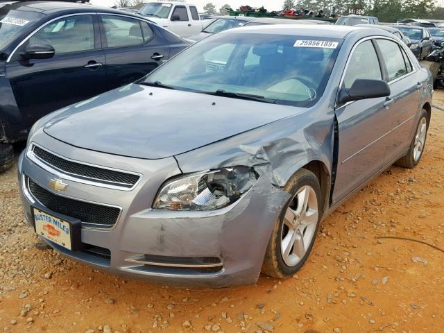 1G1ZG57B29F180320 - 2009 CHEVROLET MALIBU LS BLUE photo 2