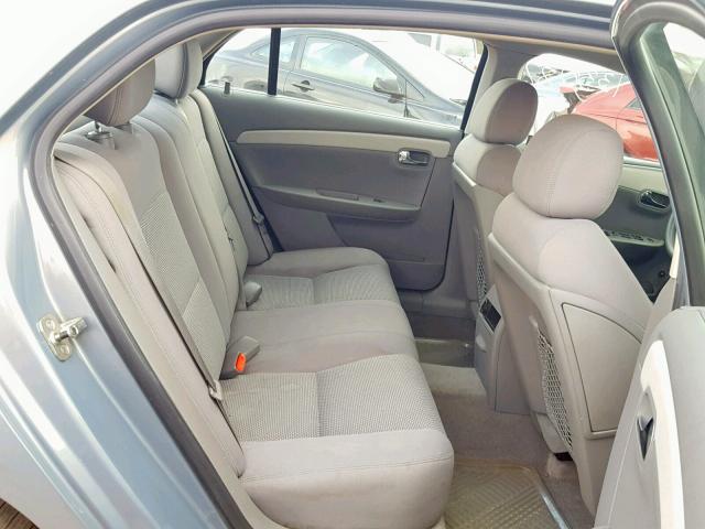 1G1ZG57B29F180320 - 2009 CHEVROLET MALIBU LS BLUE photo 6