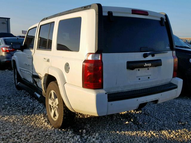 1J8HH48K88C155472 - 2008 JEEP COMMANDER 白色 照片 3