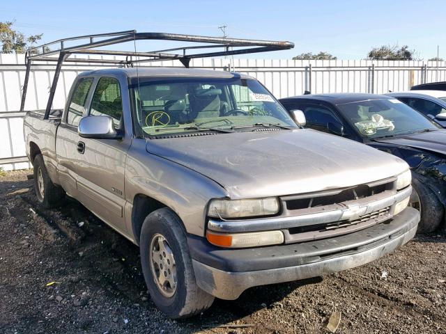 2GCEC19V6Y1227517 - 2000 CHEVROLET SILVERADO GRAY photo 1