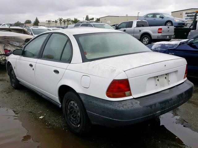 1G8ZF5281XZ239644 - 1999 SATURN SL WHITE photo 3