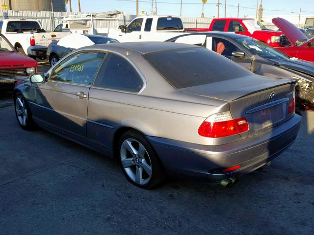 WBABV13494JT20137 - 2004 BMW 325 CI SUL SILVER photo 3