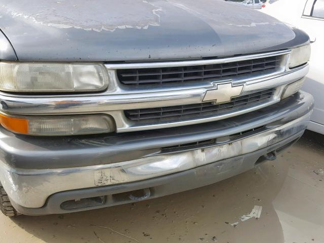 1GNEC13Z02R292476 - 2002 CHEVROLET TAHOE C150 GRAY photo 9