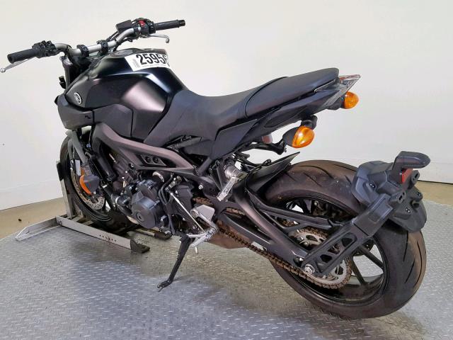 JYARN53E8JA003541 - 2018 YAMAHA MT09 BLACK photo 6