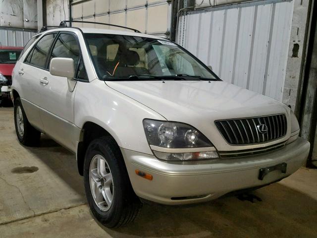 JT6HF10U3X0091566 - 1999 LEXUS RX 300 WHITE photo 1