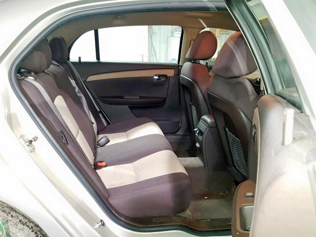 1G1ZA5E05AF289457 - 2010 CHEVROLET MALIBU LS GOLD photo 6