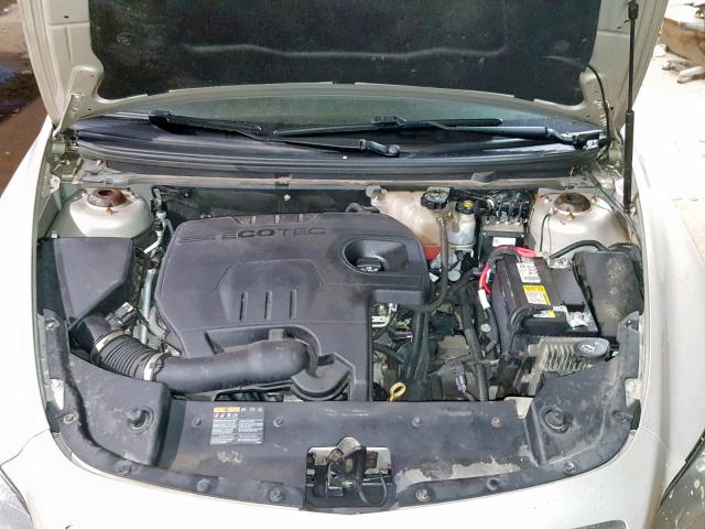 1G1ZA5E05AF289457 - 2010 CHEVROLET MALIBU LS GOLD photo 7