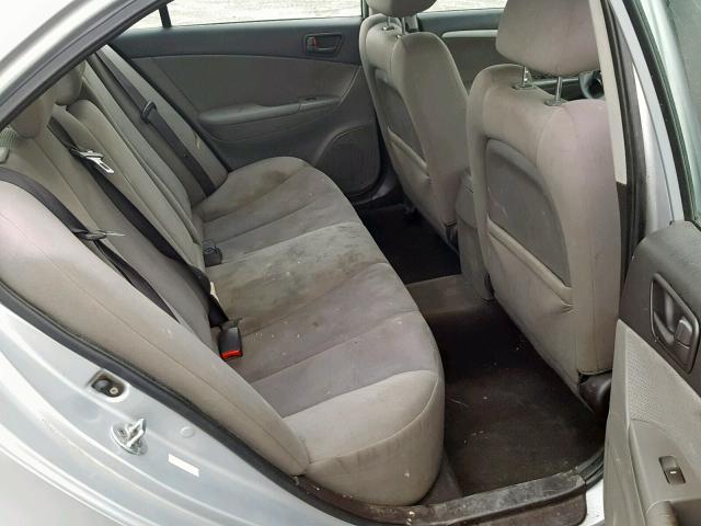 5NPET4AC9AH654657 - 2010 HYUNDAI SONATA GLS SILVER photo 6