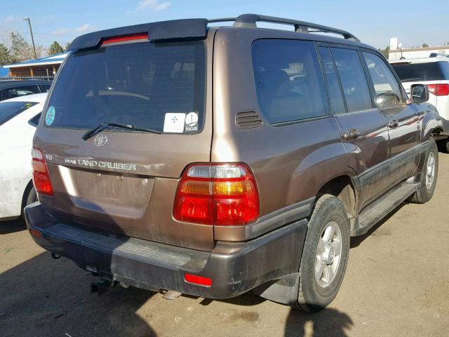 JT3HT05J8Y0084953 - 2000 TOYOTA LAND CRUIS BROWN photo 4