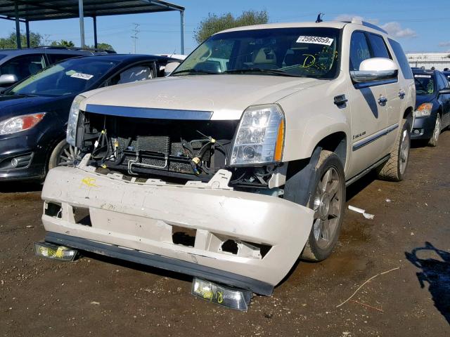 1GYEC63828R187521 - 2008 CADILLAC ESCALADE L BEIGE photo 2