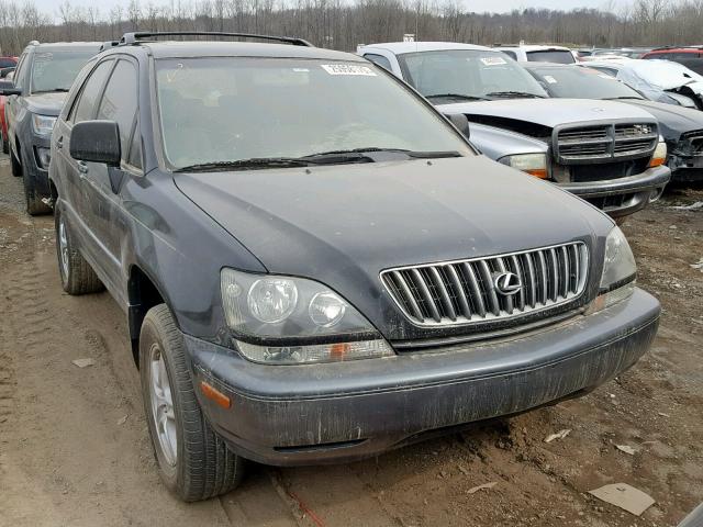 JT6HF10U3X0055067 - 1999 LEXUS RX 300 BLACK photo 1