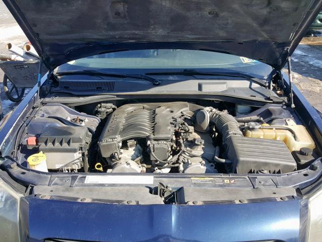 2D4GZ48V75H574760 - 2005 DODGE MAGNUM SXT BLUE photo 7