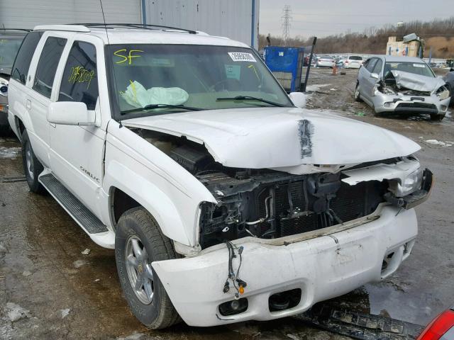 1GYEK13R1XR404876 - 1999 CADILLAC ESCALADE WHITE photo 1