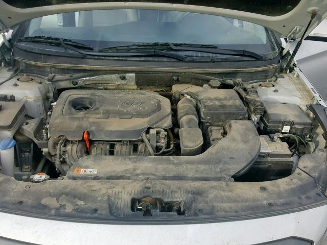 5NPE34AF9FH044209 - 2015 HYUNDAI SONATA SPO SILVER photo 7