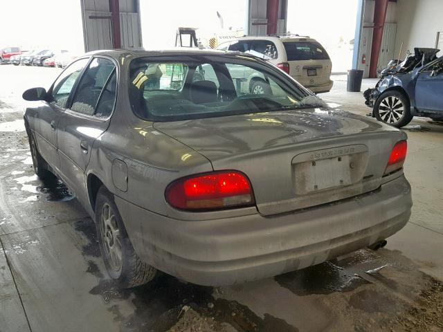 1G3WH52H0YF344844 - 2000 OLDSMOBILE INTRIGUE G SILVER photo 3