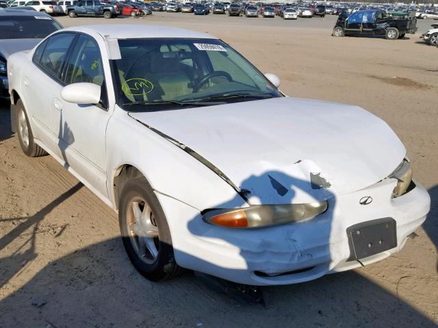 1G3NL52E9YC324366 - 2000 OLDSMOBILE ALERO GL WHITE photo 1