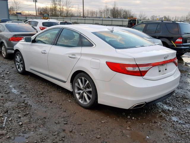 KMHFG4JG3GA505619 - 2016 HYUNDAI AZERA WHITE photo 3