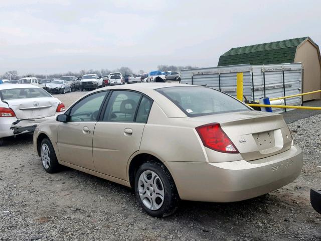 1G8AJ52F35Z143358 - 2005 SATURN ION LEVEL GOLD photo 3
