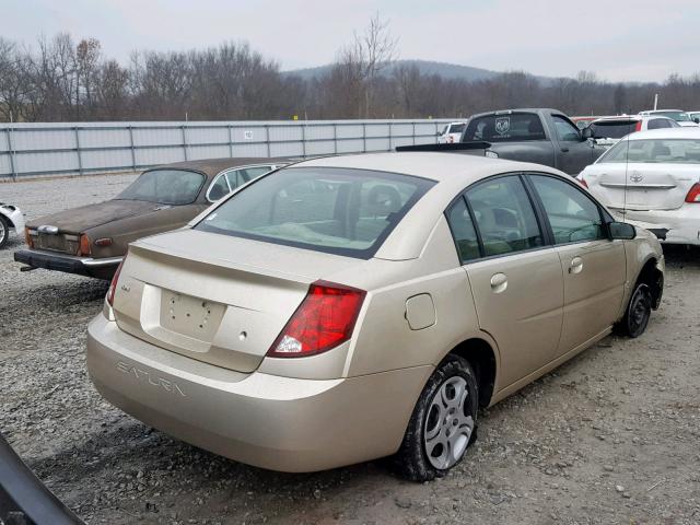 1G8AJ52F35Z143358 - 2005 SATURN ION LEVEL GOLD photo 4