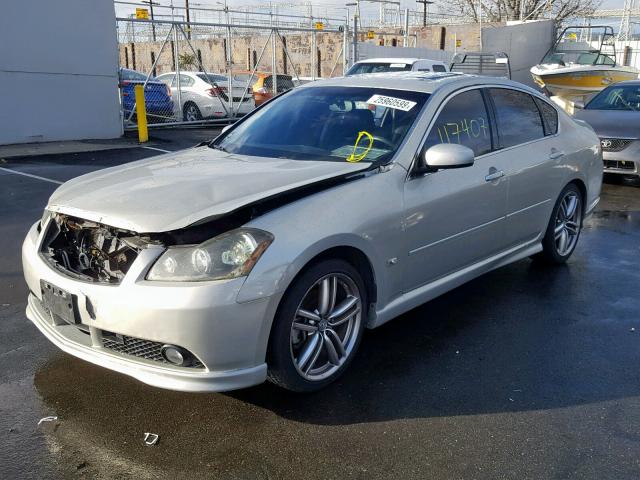 JNKAY01E26M104075 - 2006 INFINITI M35 BASE SILVER photo 2